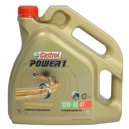 Sintetinis tepalas Castrol Power 1 4T 10W-40 4L