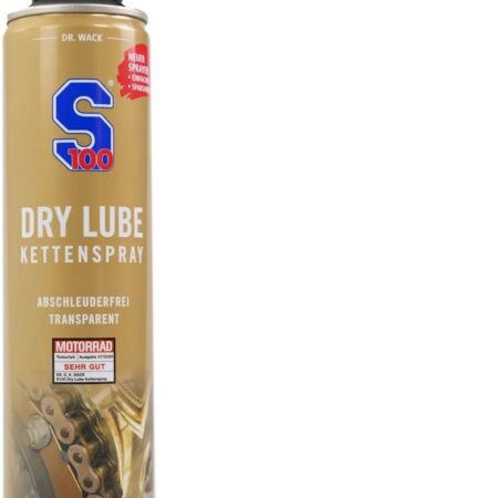S100 grandinės tepalas - Dry Lube su purškimo vamzdeliu