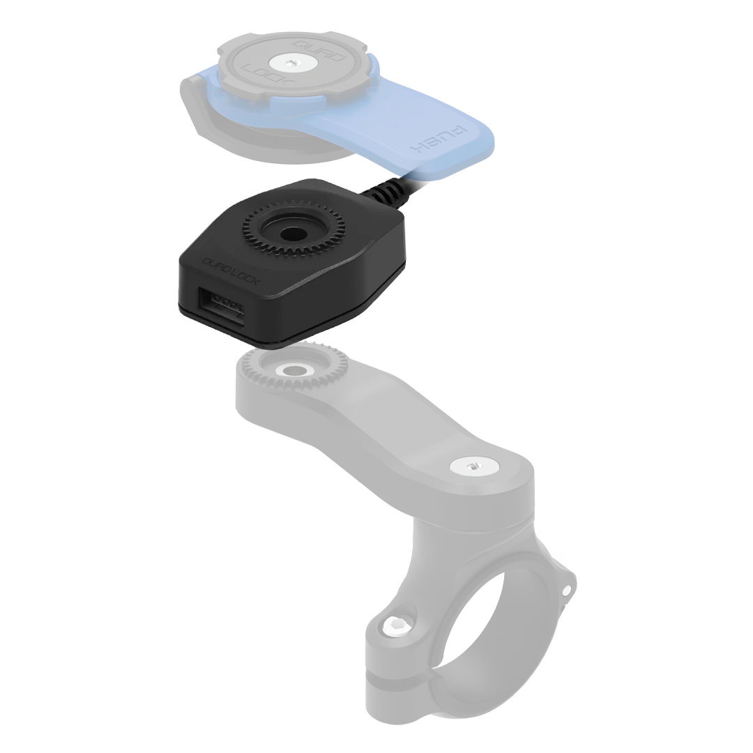 Quad Lock® motociklo USB įkroviklis