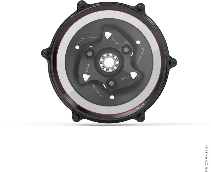 Rizoma skaidrus sankabos dangtelis, juodas – Ducati Panigale V4 - Image 2