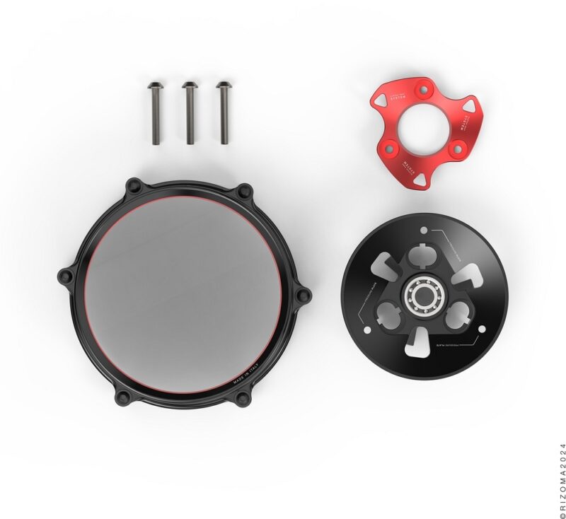 Rizoma skaidrus sankabos dangtelis, raudonas – Ducati Panigale V4 - Image 3