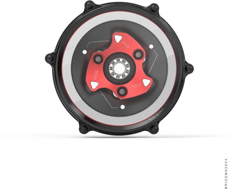 Rizoma skaidrus sankabos dangtelis, raudonas – Ducati Panigale V4 - Image 2